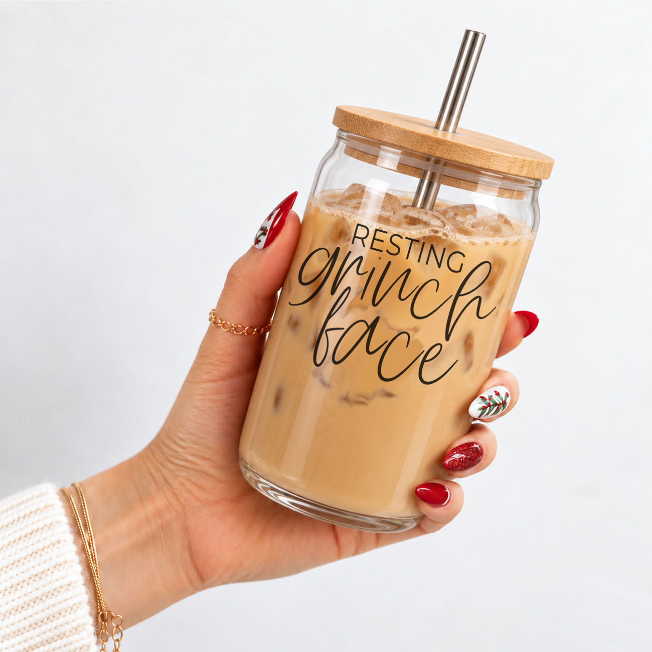 Grinch Face Set Cup