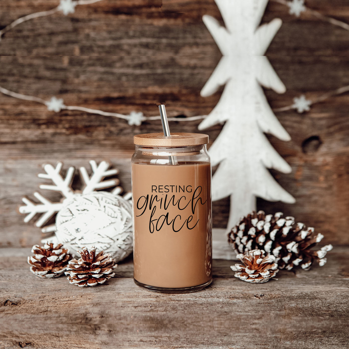 Grinch Face Set Cup