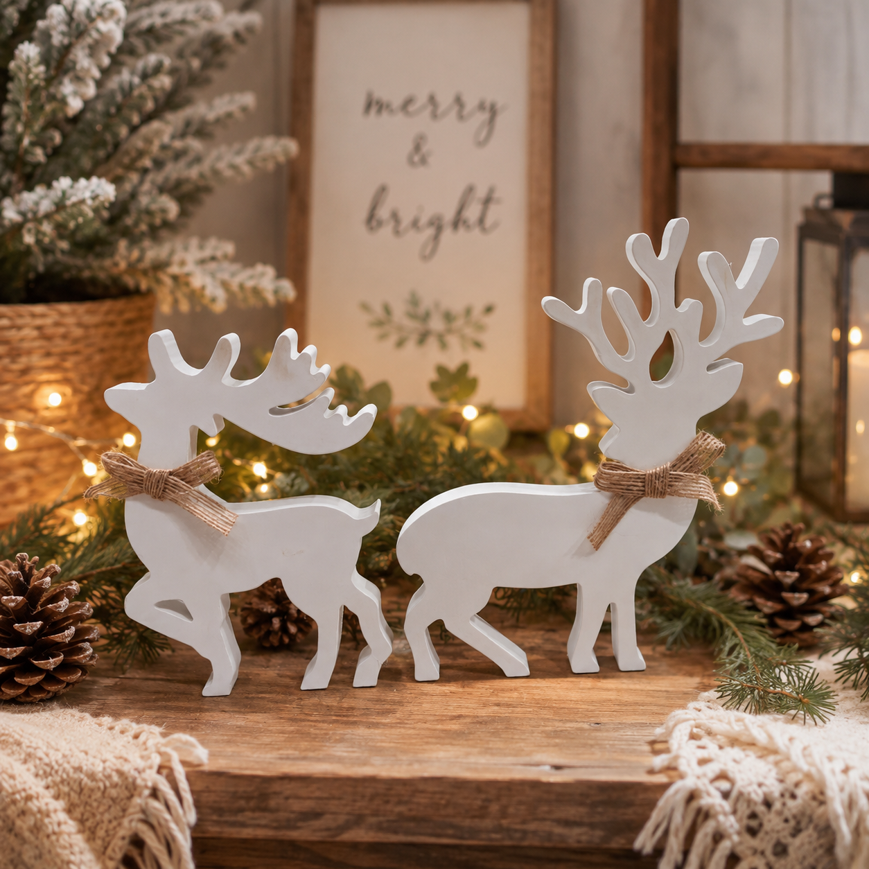 PREORDER Snowy Stags