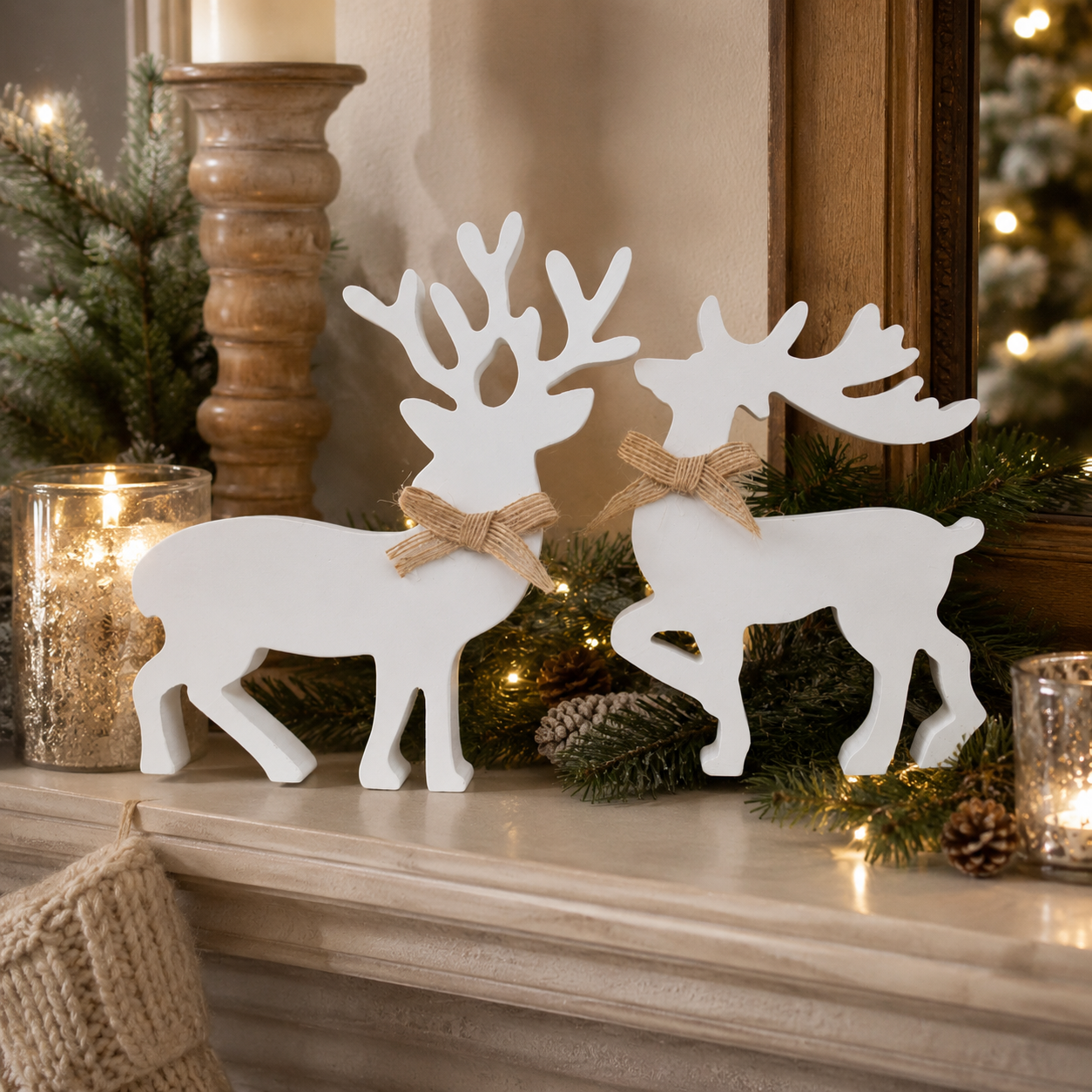 PREORDER Snowy Stags