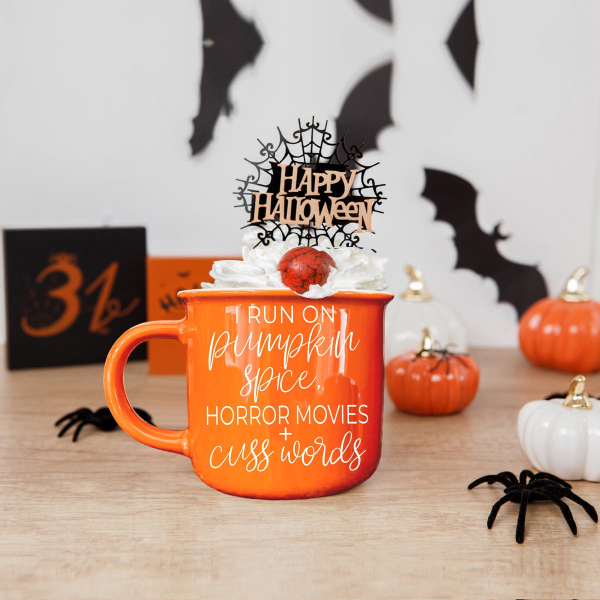 Pumpkin + Horror Mug