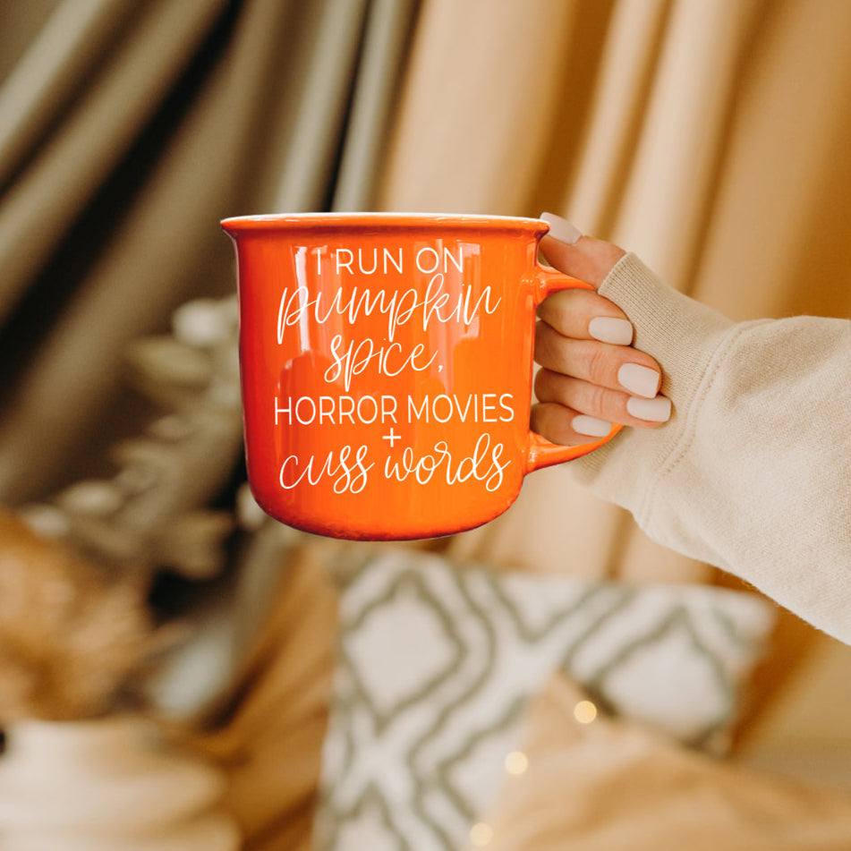 Pumpkin + Horror Mug