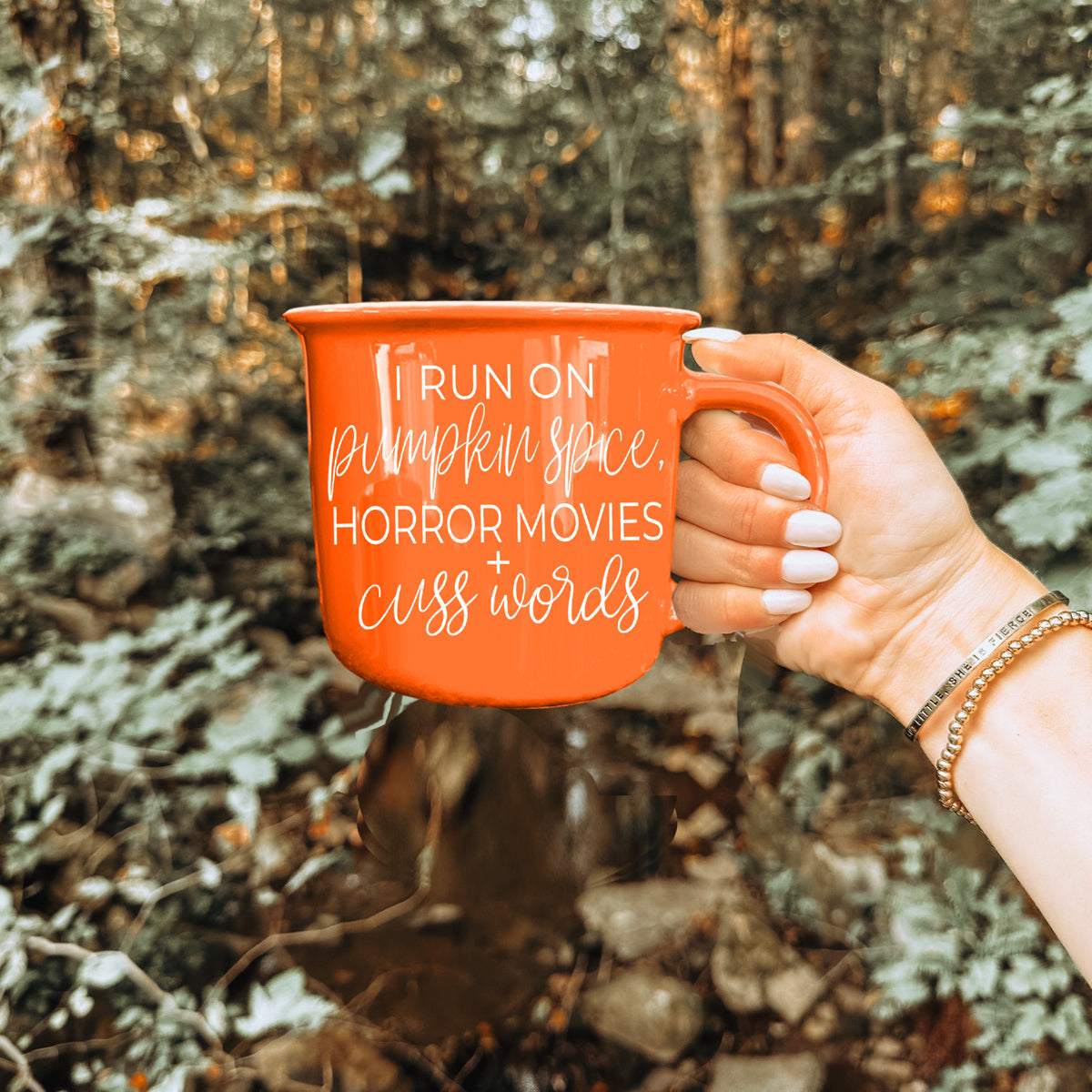 Horror movie lover mug
Pumpkin spice addict cup
Sassy coffee lover mug
Fall movie night cup
Horror fan coffee mug