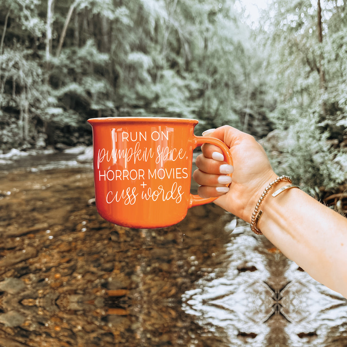 Pumpkin + Horror Mug