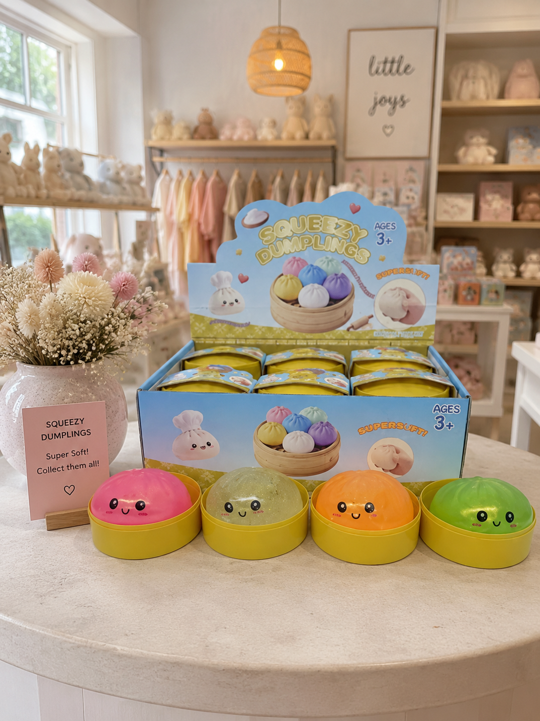 PreOrder - Bright Colored Glitter Dumplings