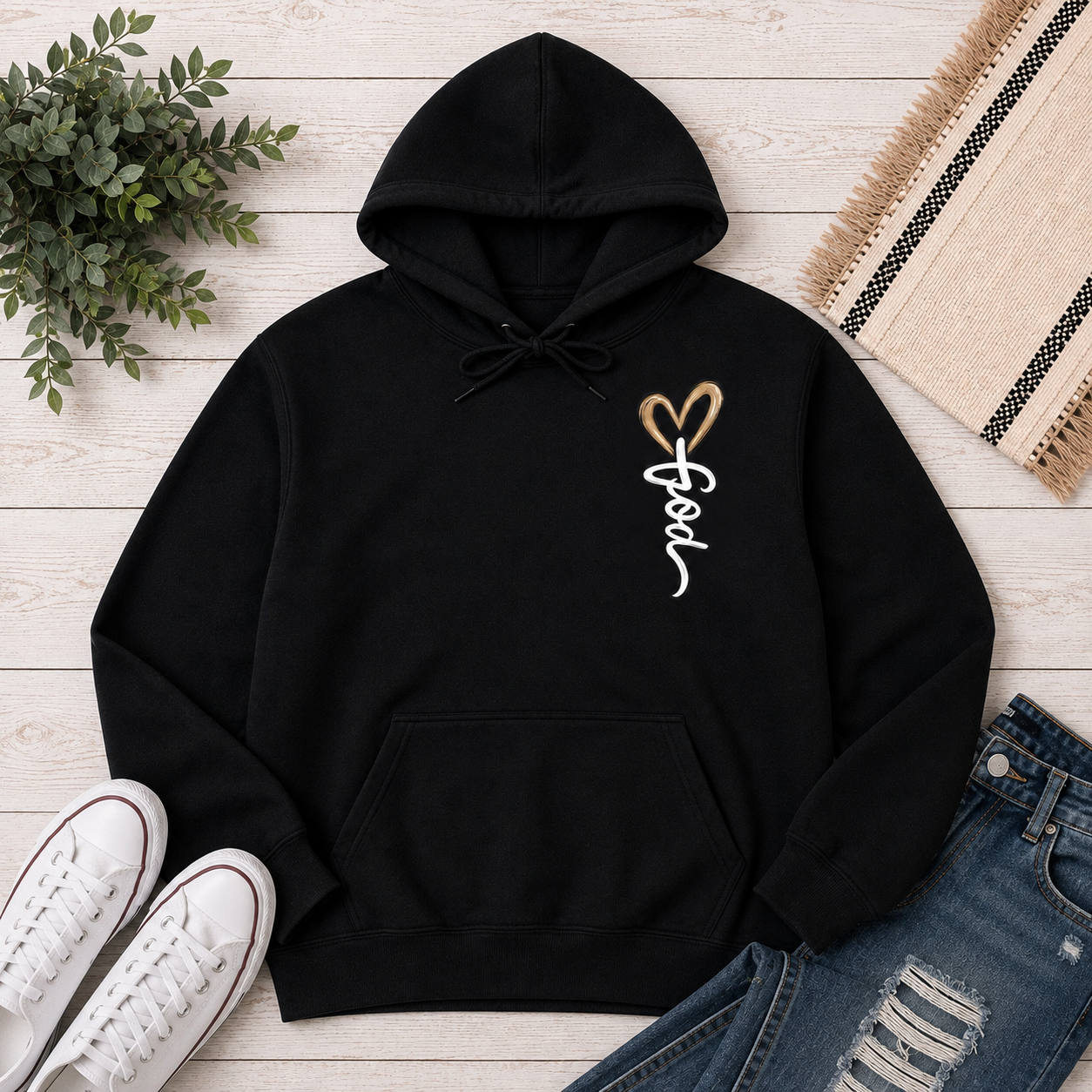 God has my back Graphic Apparel