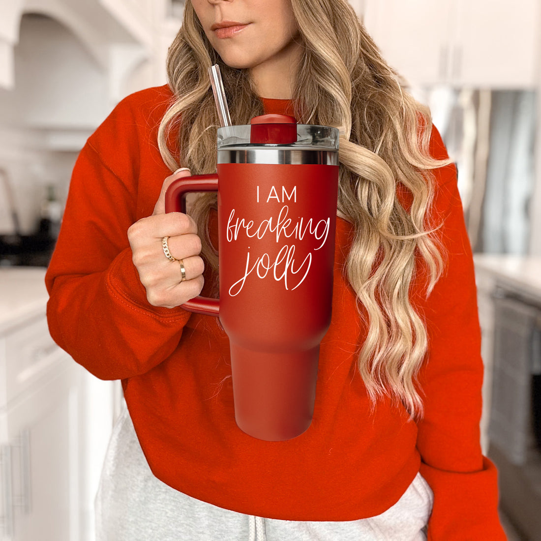 mom travel mug
Jolly tumbler
Holly Jolly Tumbler
Christmas tumbler USA made - I am freaking jolly 40oz red green
American Christmas tumbler - I am freaking jolly holiday drinkware 40oz
USA holiday tumbler red green - I am freaking jolly Christmas 40oz