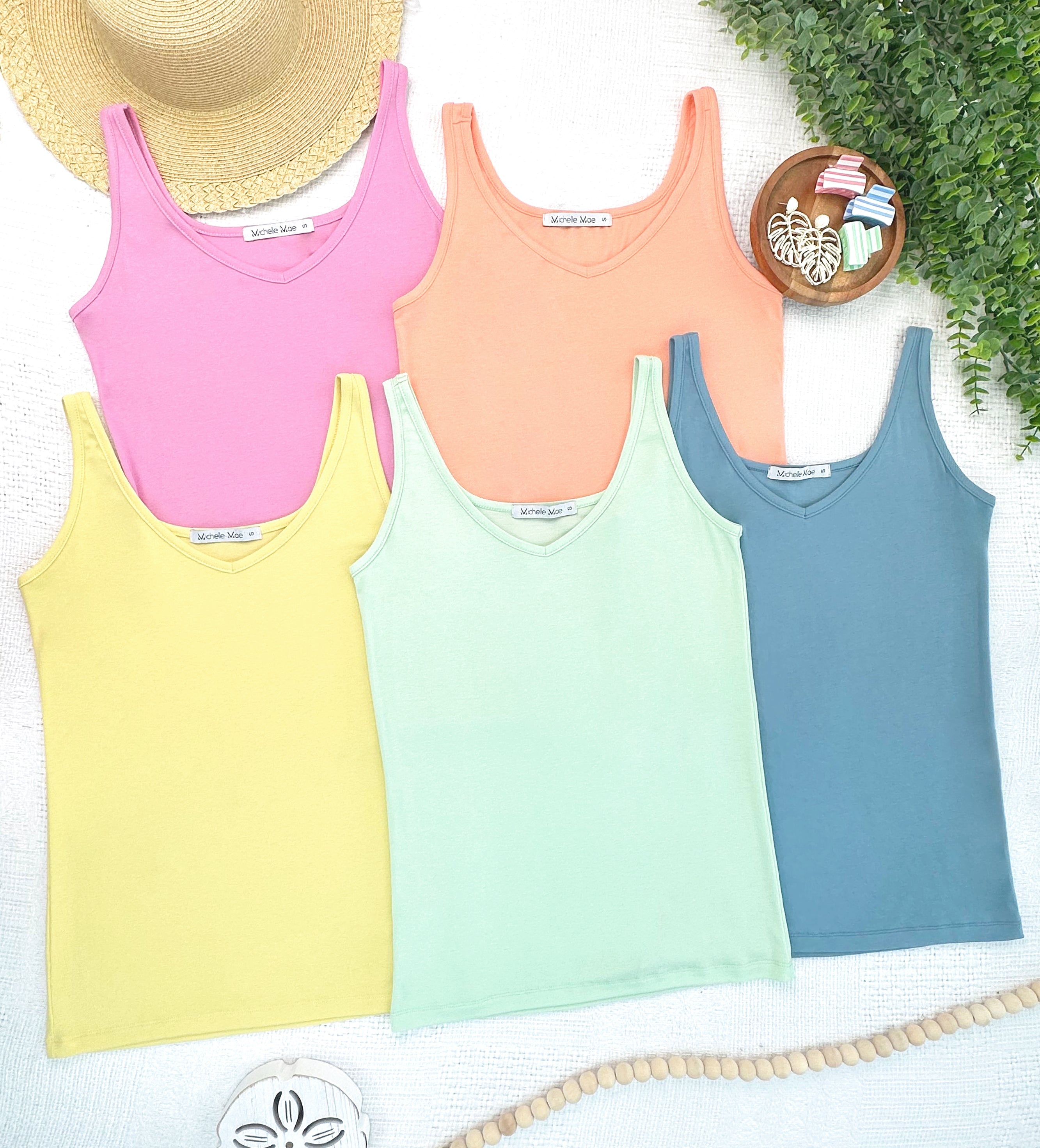 Kennedy Tank - Pink