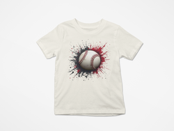 Baseball splatter Toddler/Youth Graphic Tee