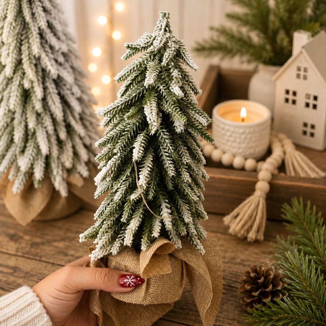 Snow Christmas Trees NEW