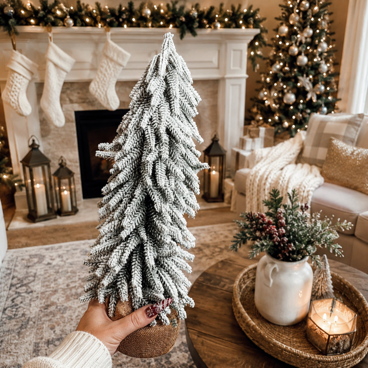 Snow Christmas Trees NEW
