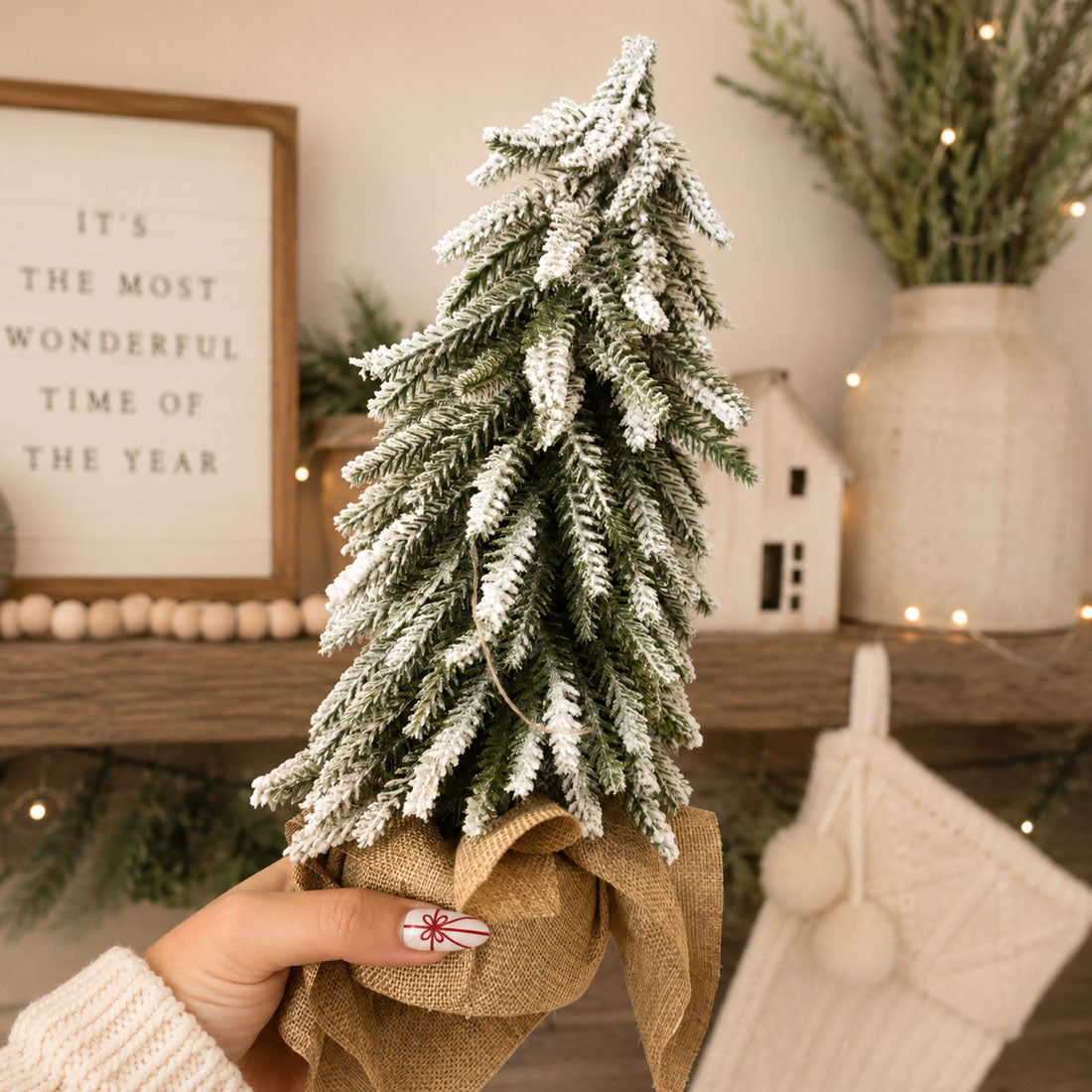Snow Christmas Trees NEW