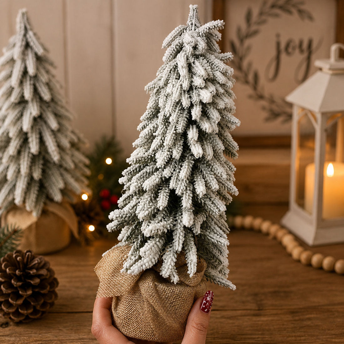 Snow Christmas Trees NEW