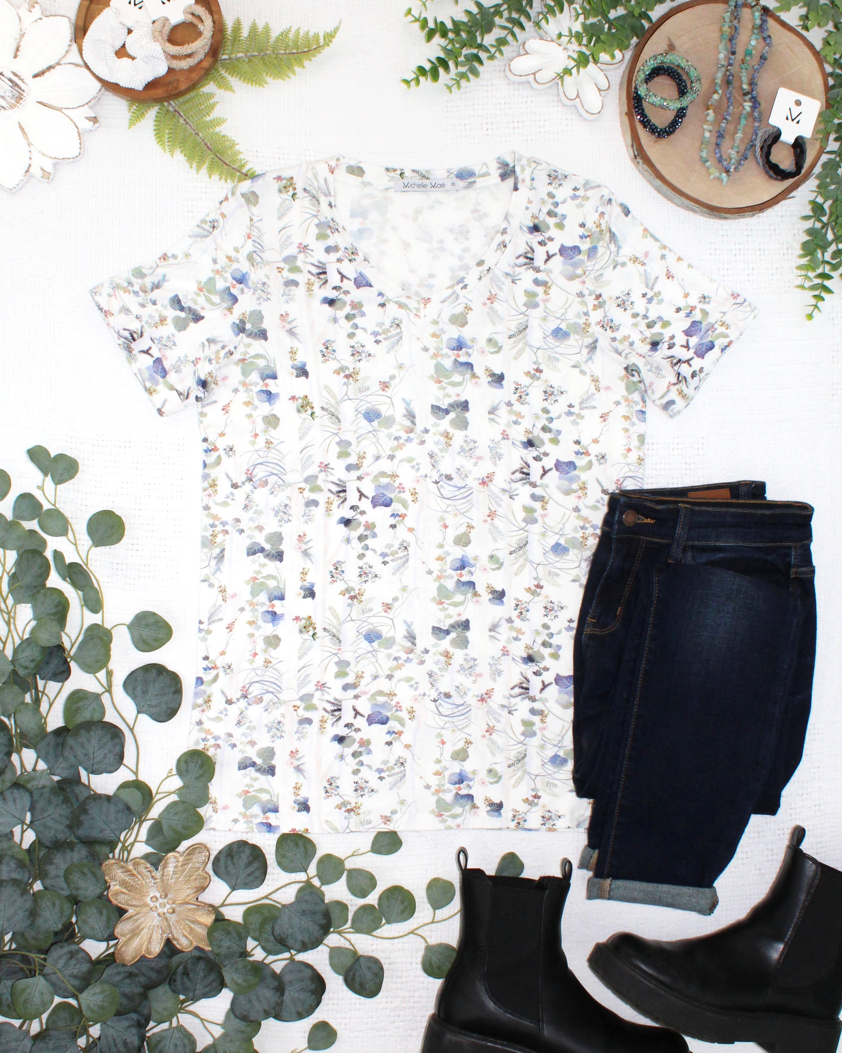 Sophie Top - Olive Meadow