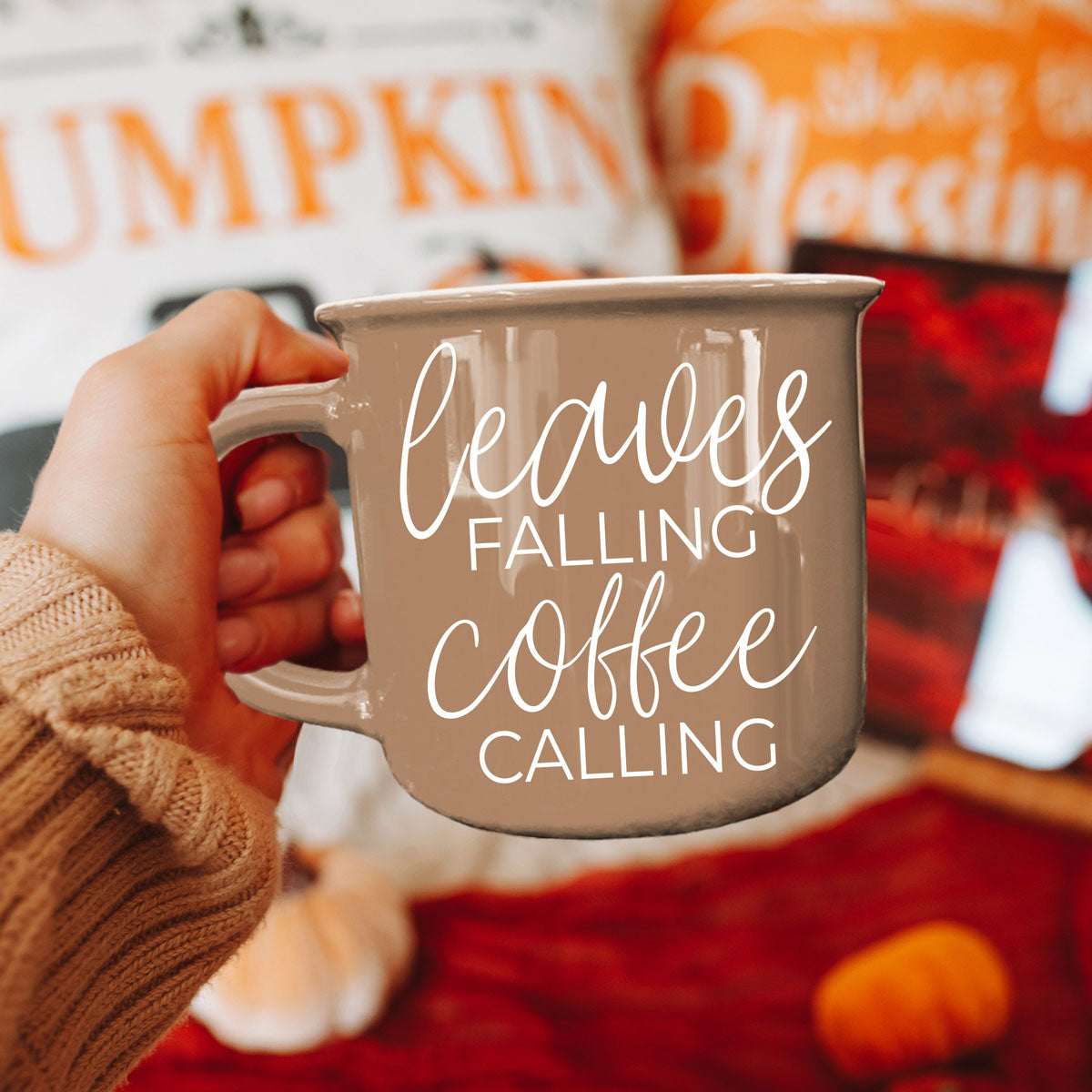 Modern Autumn Drinkware.
Modern and stylish Fall Coffee Mug Gifts.
Wholesale Pumpkin Spice Season Coffee Mug Fall Theme Design
Cozy Fall Morning Coffee Mug Brown Ceramic in Bulk
Autumn Housewarming Gift Coffee Cup Brown
cozy autumn corner with chair blanket and brown coffee mug
fall inspired flatlay featuring brown quote mug and foliage
brown ceramic autumn mug in boho style kitchen
leaves falling coffee calling mug paired with fall dish towel
autumn entryway table decor with brown coffee cup and lantern