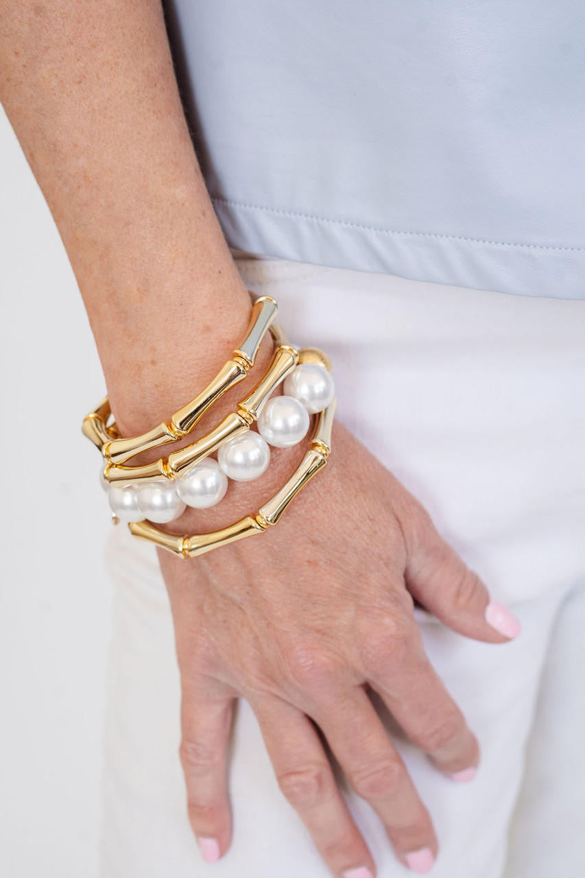 Birdie Bracelet - Pearl and 14mm