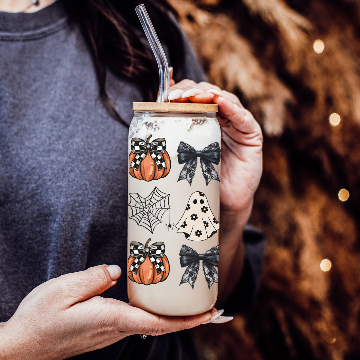 fashion forward halloween
gothic home decor glass