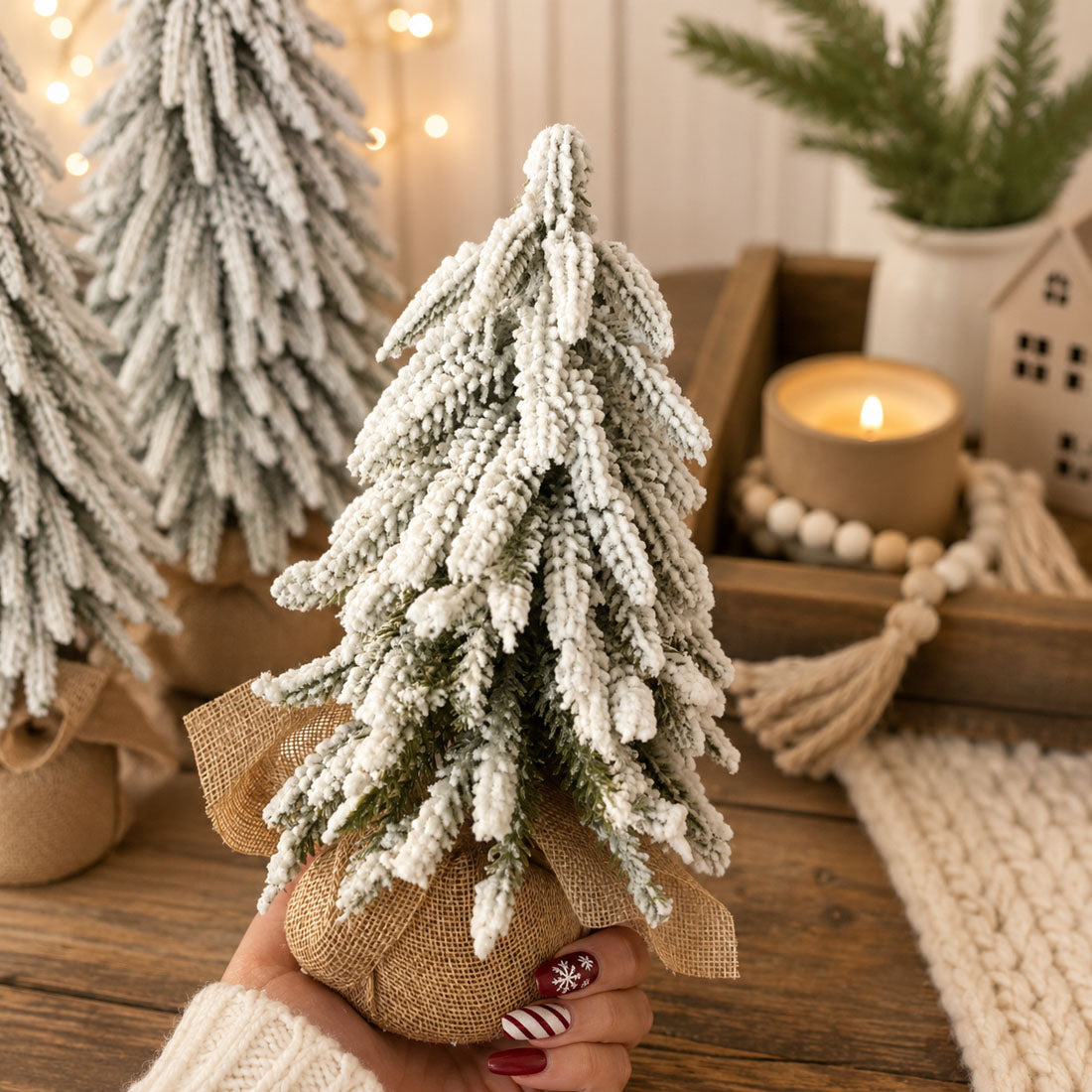 Snow Christmas Trees NEW