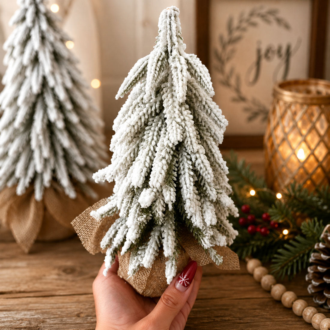 Snow Christmas Trees NEW
