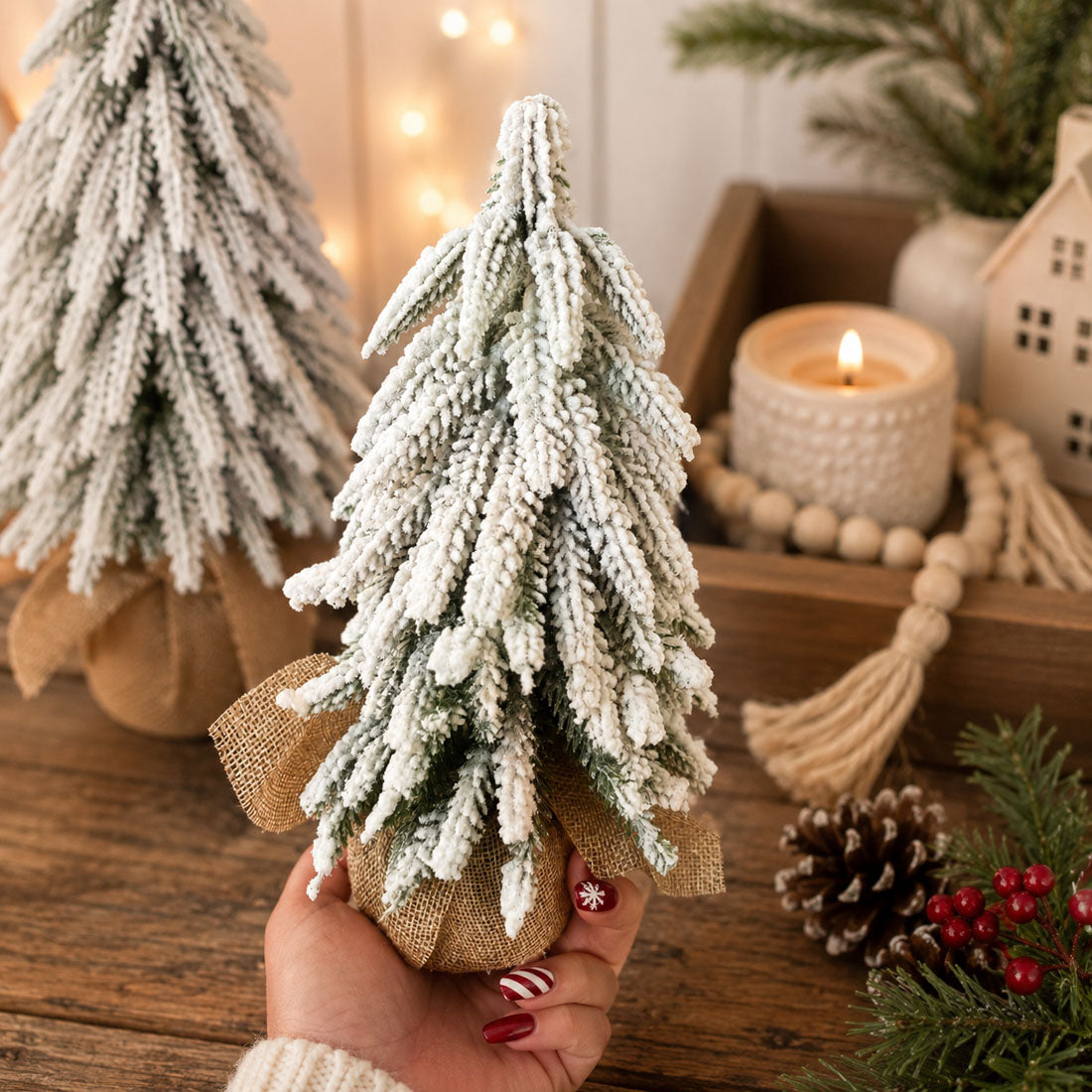 Snow Christmas Trees NEW