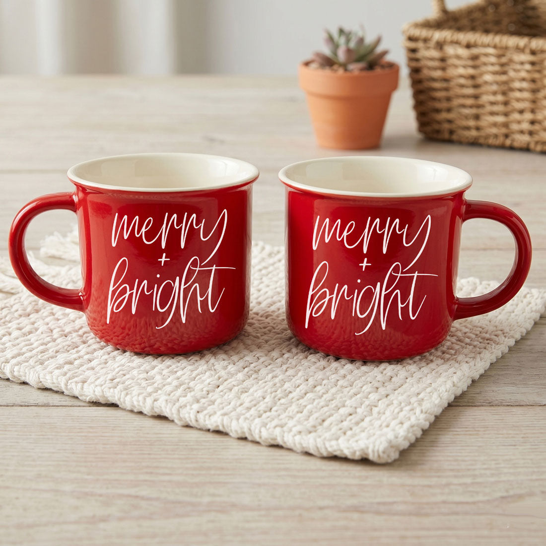 Christmas mug for handmade gift shop vibes
Boutique-style Christmas ceramic mug
Gift shop holiday coffee mug with Merry + Bright
Christmas mug for cozy cottage holiday decor
Farmhouse Christmas mug with Merry + Bright phrase
Modern farmhouse Christmas coffee mug
Traditional red green Christmas mug