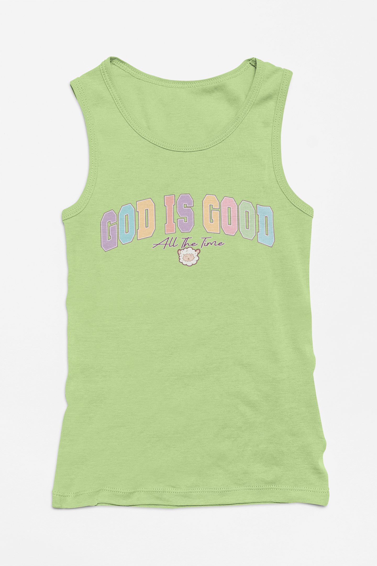 God Is Good All The TIme Toddler Graphic Tank