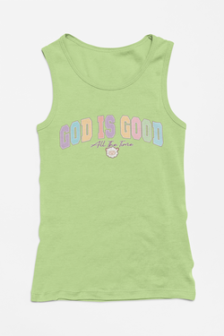 God Is Good All The TIme Toddler Graphic Tank