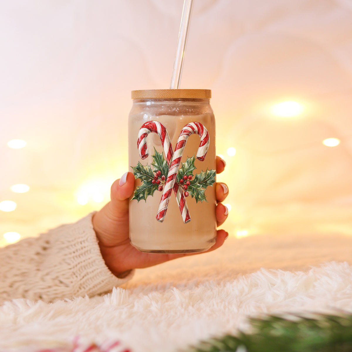 Candy Cane Holly