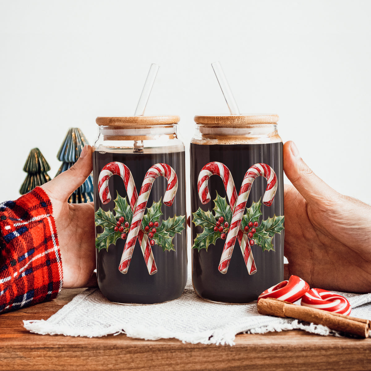 Candy Cane Holly