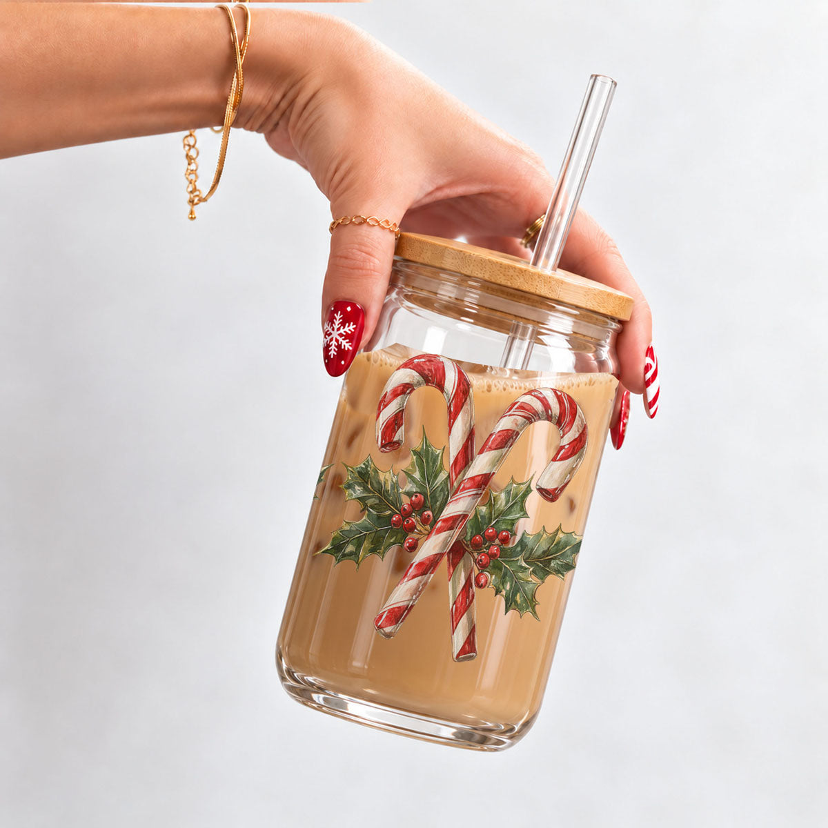 Candy Cane Holly