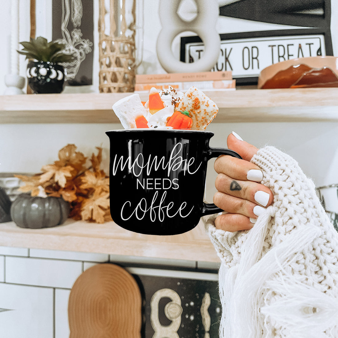 Tired Mom Coffee Cup Black Mombie Design
Mom Boss Coffee Mug Mombie Halloween Design
Busy Mom Life Coffee Cup Mombie Needs Coffee