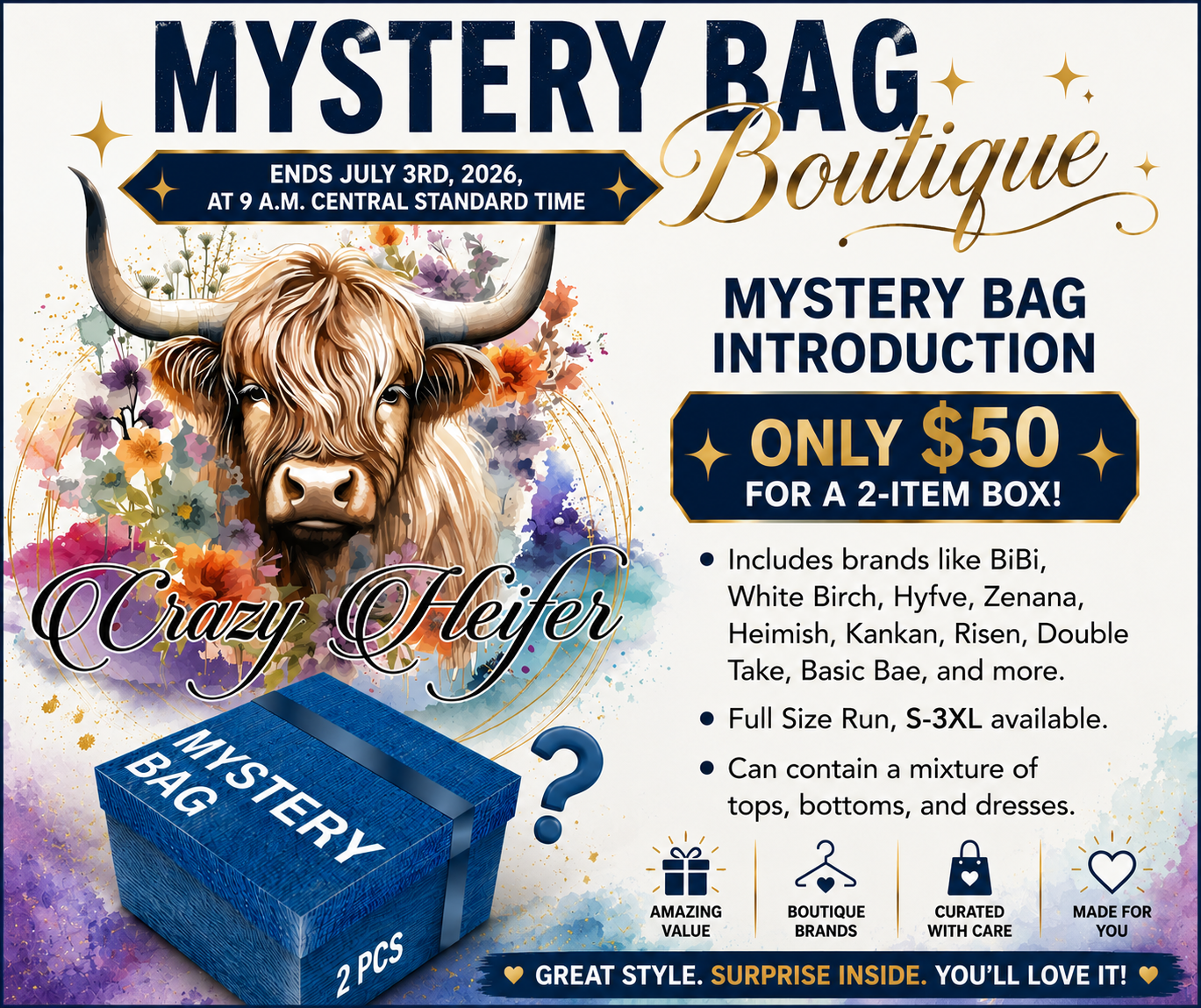 Mystery Bag of 2 Items