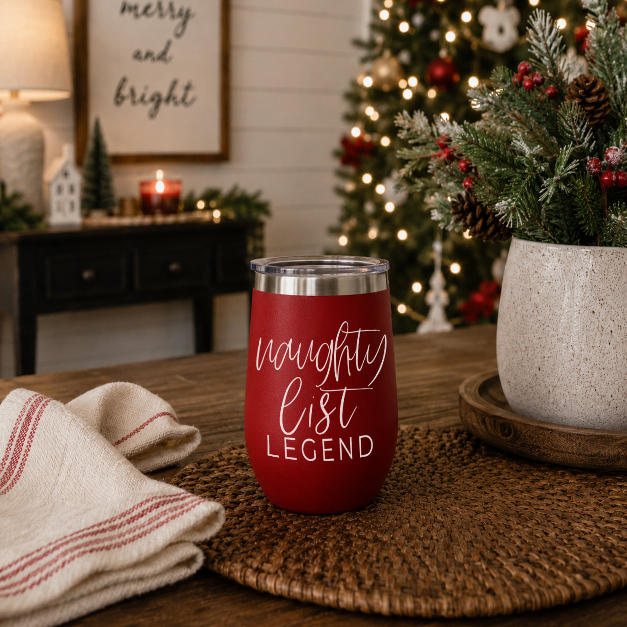 Naughty List 17oz PRE-ORDER