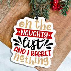 Naughty List Freshie