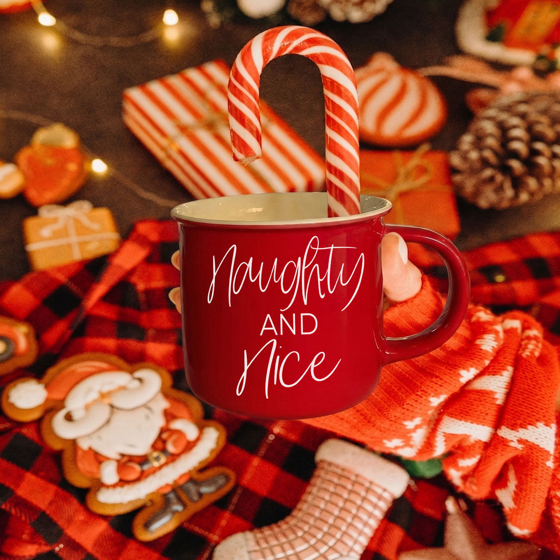 Christmas mug for neutral holiday styling
Naughty and Nice mug for merry holiday decor
Funny mug for Christmas home aesthetic
Naughty and Nice mug for festive table setting
Christmas ceramic mug for holiday tablescape
Holiday mug for Christmas open house
Naughty and Nice mug for holiday entertaining
Funny Christmas mug for party favors