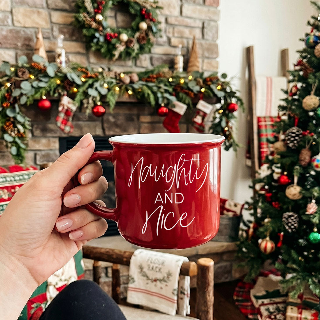 Naughty and Nice Christmas gift mug
funny Christmas gift for women
cute Christmas gift for mom
holiday gift for best friend
Christmas gift for sister
funny wife Christmas gift
Christmas gift for girlfriend
coworker Christmas gift idea
funny office Christmas mug
teacher Christmas gift mug
Naughty and Nice mug for merry and mischievous vibes
Holiday coffee mug with naughty and nice text
Christmas mug with funny naughty and nice saying