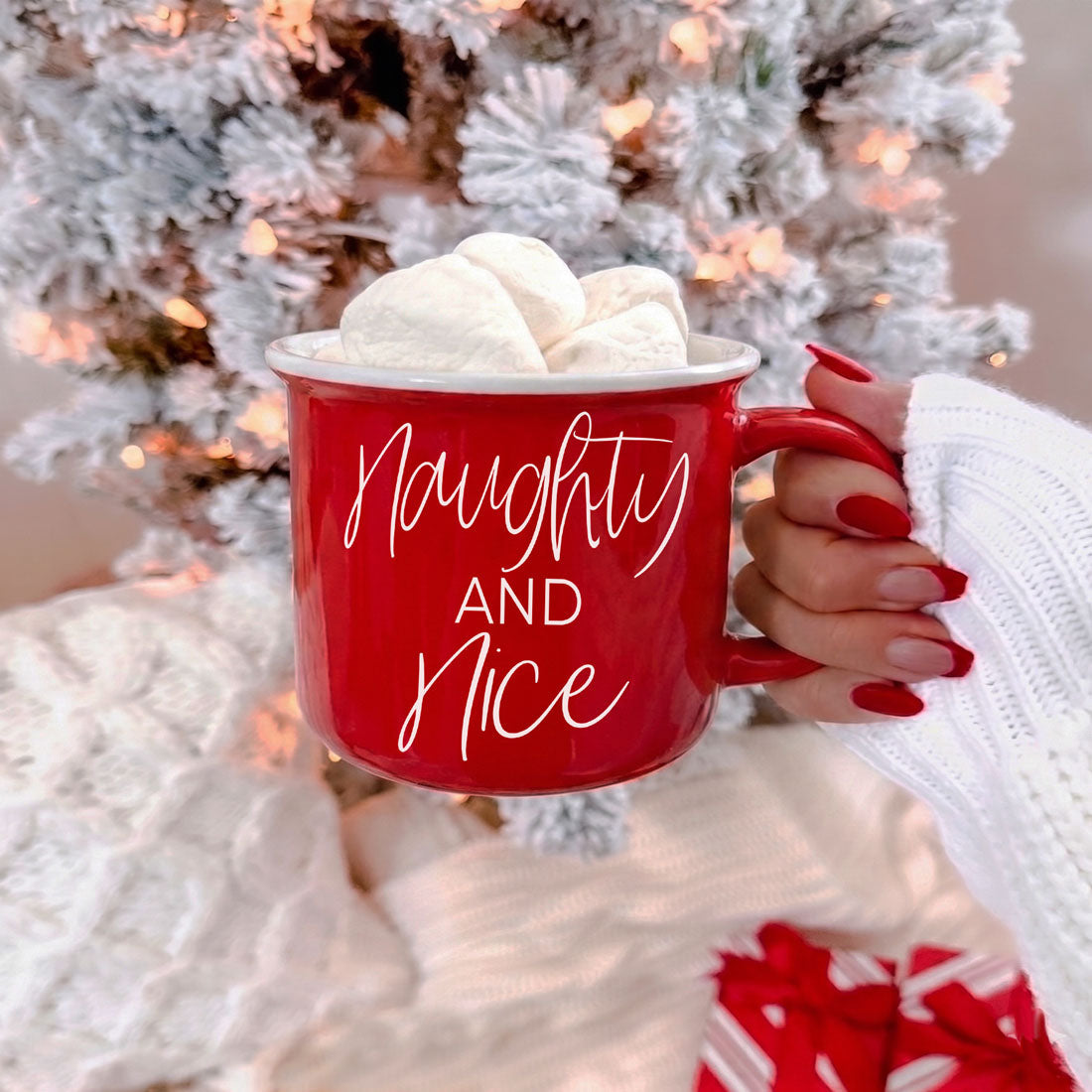 Naughty and Nice Christmas gift for her
Naughty and Nice Christmas gift for him
Cute holiday mug for coffee drinking friends
Funny Christmas mug for coffee lovers
Naughty and Nice mug for tea lovers
Holiday mug for hot chocolate lovers
Christmas mug for cocoa lovers
Naughty and Nice mug for caffeine lovers
Funny Christmas mug for caffeine and chaos
Naughty and Nice mug for coffee and bad decisions