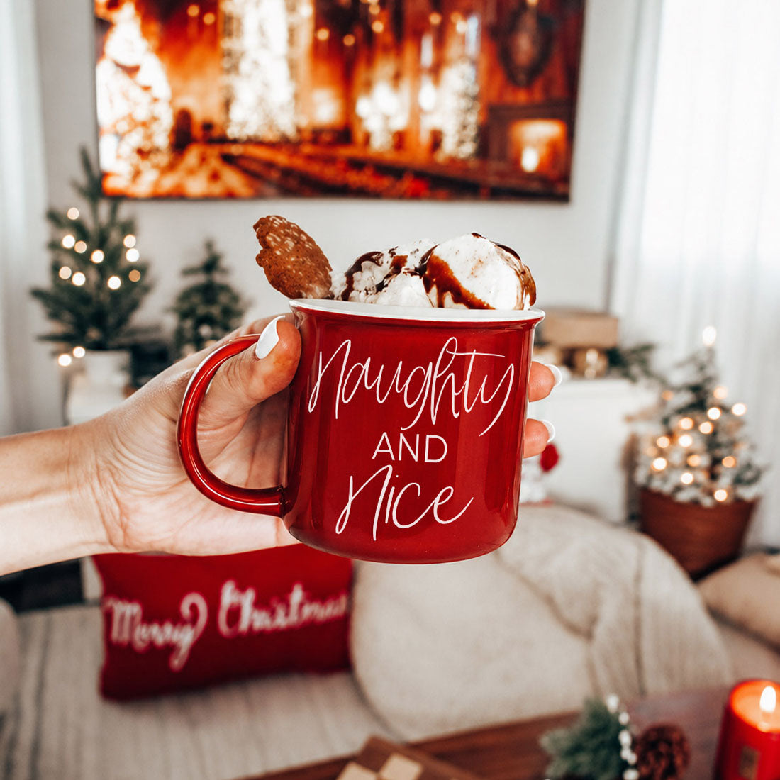 Naughty and Nice mug for cozy Christmas drinks
Christmas mug for peppermint hot chocolate
Holiday mug for peppermint mocha lovers
Naughty and Nice mug for Christmas latte
Funny Christmas latte mug
Christmas mug for holiday coffee bar
Naughty and Nice mug for hot cocoa bar
Funny mug for Christmas cocoa station
Holiday mug for festive coffee bar decor
Christmas kitchen mug with Naughty and Nice saying