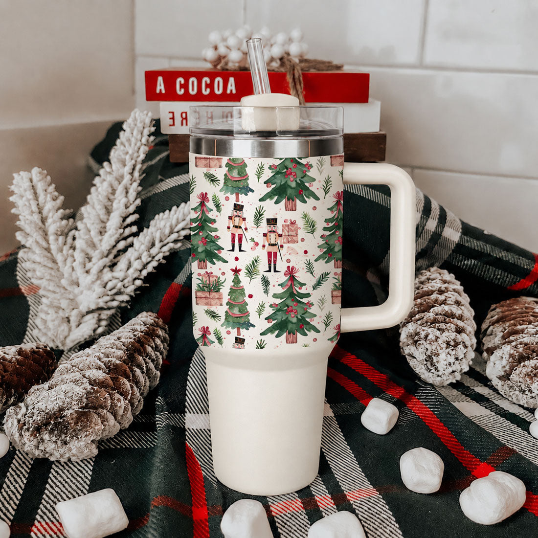 Christmas tumbler with nutcracker guards and trees
vintage toy soldier holiday drinkware
traditional nutcracker Christmas cup
nutcracker Christmas travel tumbler for her
Christmas soldier beverage tumbler
festive nutcracker water tumbler
nutcracker iced coffee cup for Christmas
holiday tumbler with soldier and present design
Christmas tumbler with toy soldiers and gift boxes
nutcracker Christmas cup with festive greenery
pink holiday nutcracker tumbler
green Christmas tree nutcracker tumbler