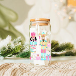 Nutcracker Christmas Gifts Pastel Colors
