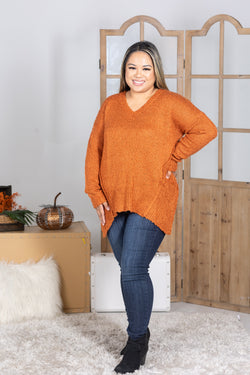 Feels Like Fall - Popcorn Sweater