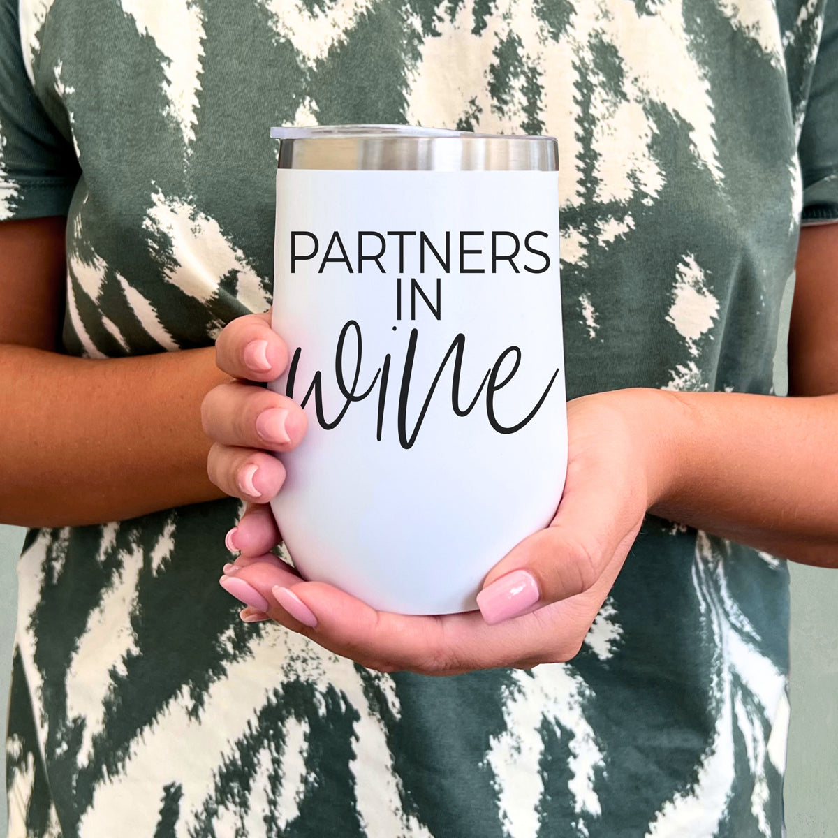 Friend humor wine tumbler gift
Friend wine gifts under 50
Partners in wine tumbler gift
Friendship wine gift for her