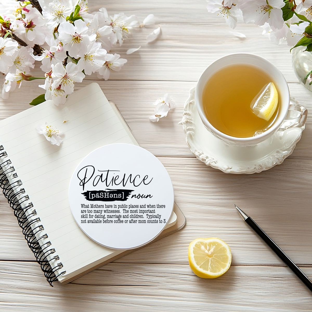 Mother's Day definition coasters gift set
Parent gift ceramic coasters with funny definitions