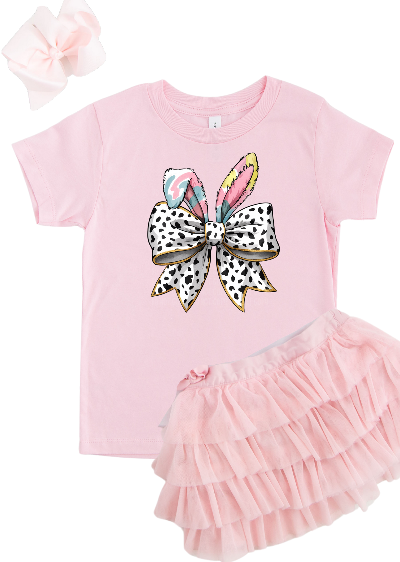 Easter Bunny Coquette Bow KIDS