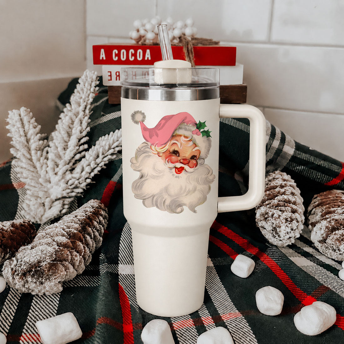 December drinkware with vintage Santa
festive winter travel cup with Santa
Christmas road trip Santa tumbler
holiday errands tumbler with pink Santa
gift wrapping drink cup with Santa
Christmas decorating Santa tumbler
cookie baking Santa drinkware
holiday movie night Santa cup
Christmas party Santa tumbler
festive brunch Santa travel cup
holiday gathering Santa drinkware
pink Santa Christmas party cup
vintage Santa tumbler for cozy winter drinks
retro Santa cup for holiday mornings
Christmas cocoa tumbler 