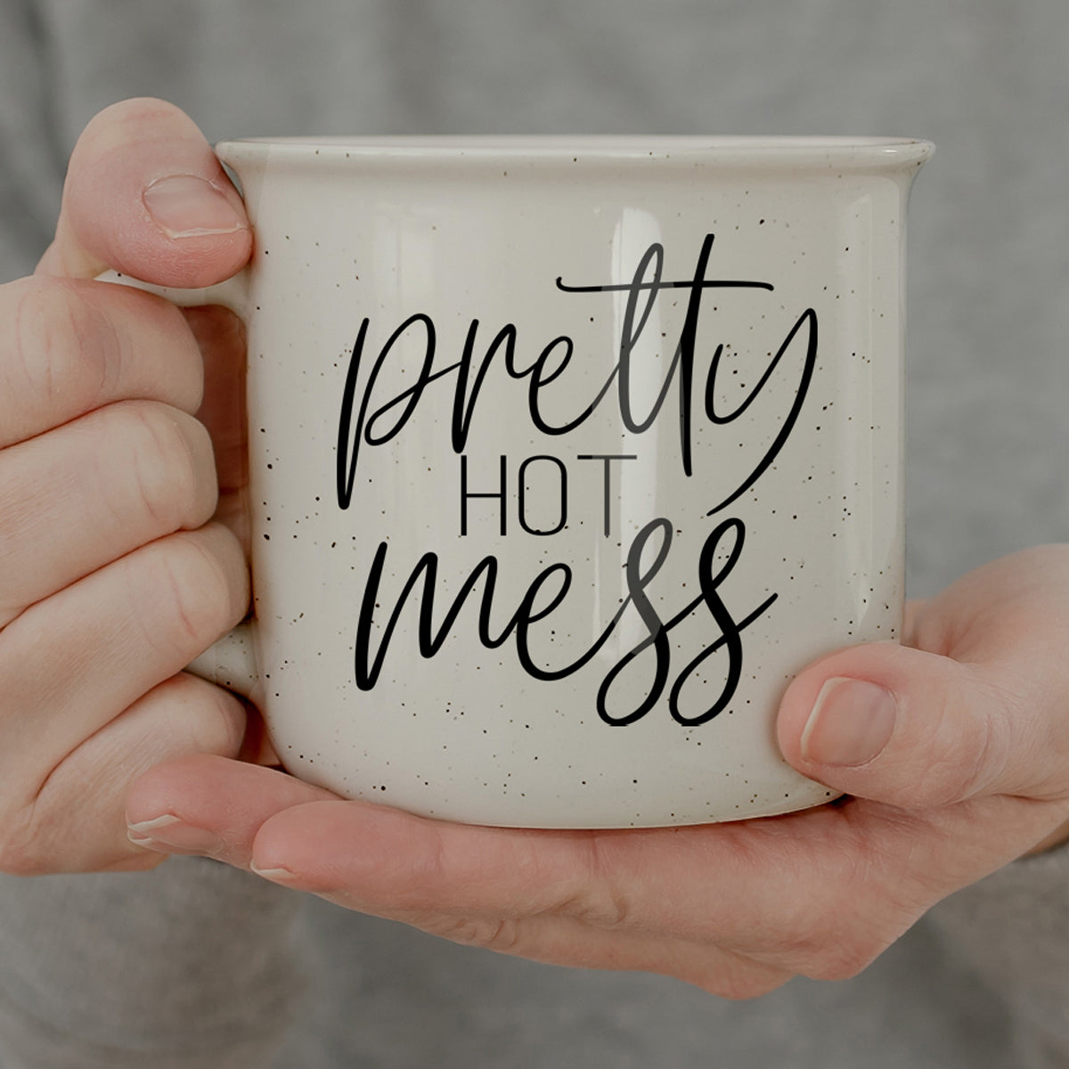 pretty hot mess coffee mug
glamorous chaos coffee cup