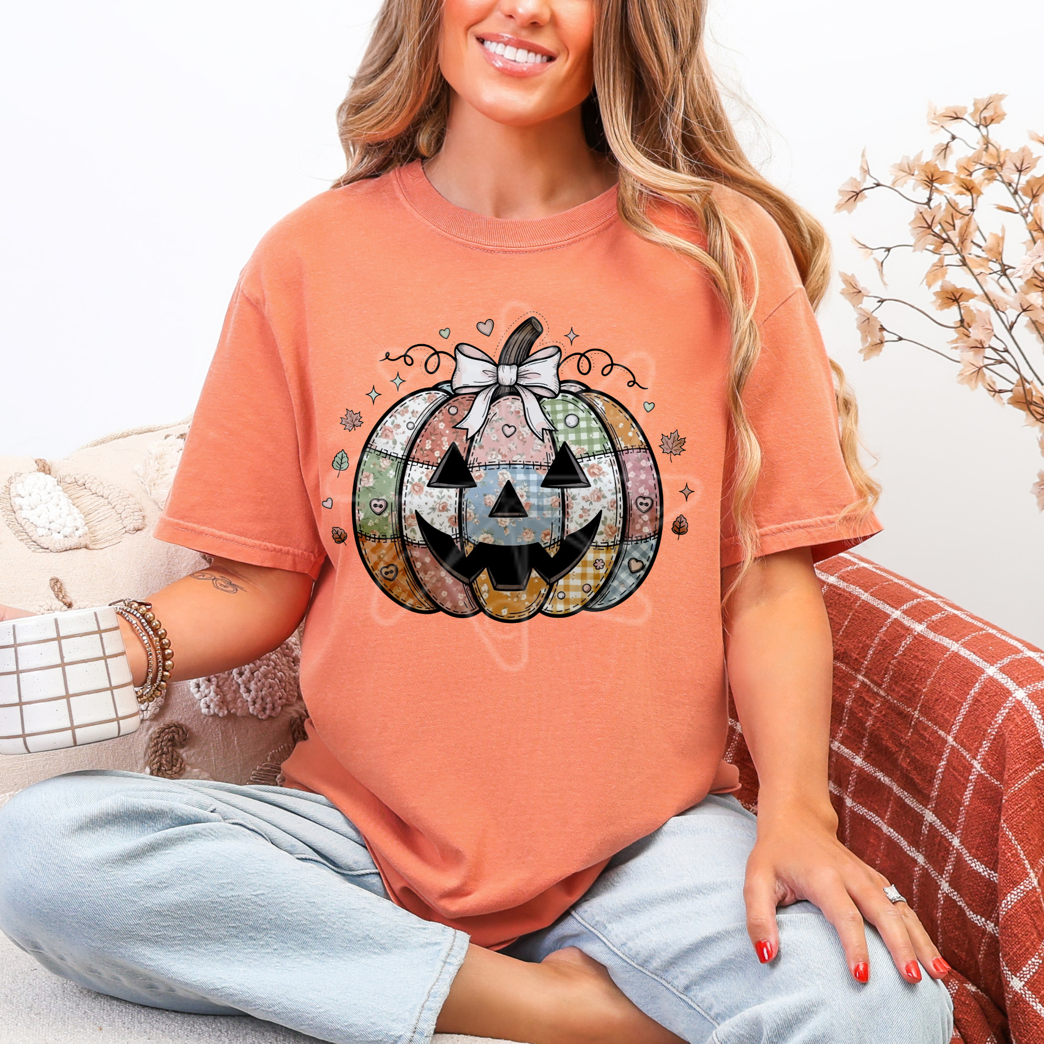 Pumpkin Patchwork Tee