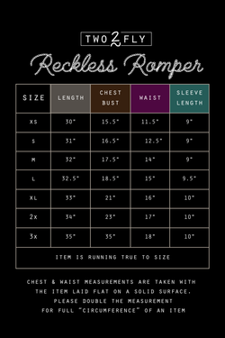 RECKLESS ROMPER *MIDNIGHT