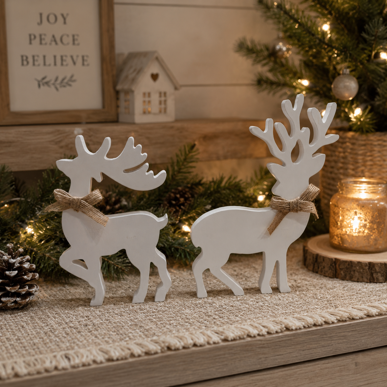 PREORDER Snowy Stags