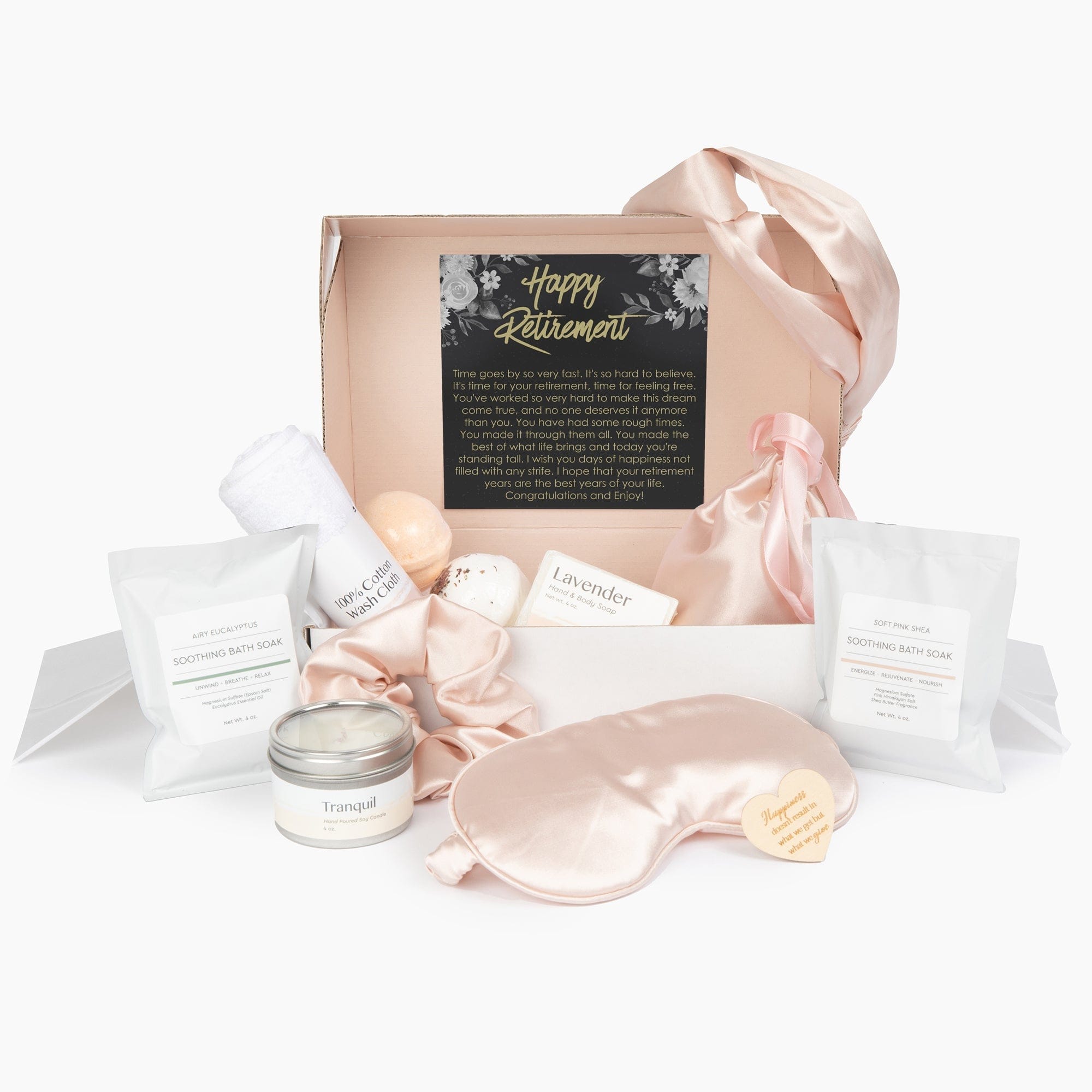 Retirement Celebration - Indulgent Luxury Spa Gift Box
